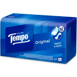 Tempo Original Box 4-laags Tissues 100 stuks