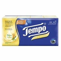 Tempo Soft & Sensitive 4-laags Zakdoekjes 8 stuks