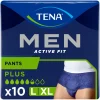 TENA Men Active Fit Pants Plus L/XL 10 stuks