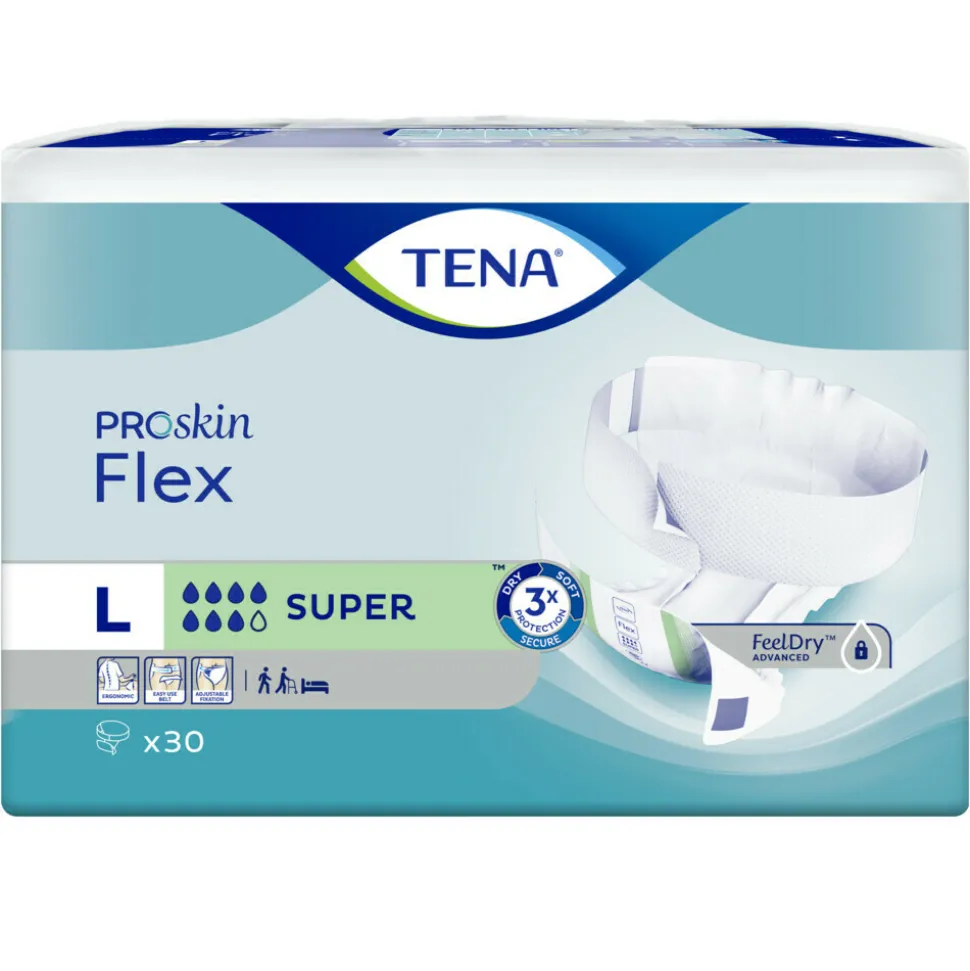 TENA Proskin Flex Super L 30 stuks