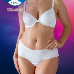 TENA Silhouette Underwear Low Waist Blanc Plus M 12 stuks