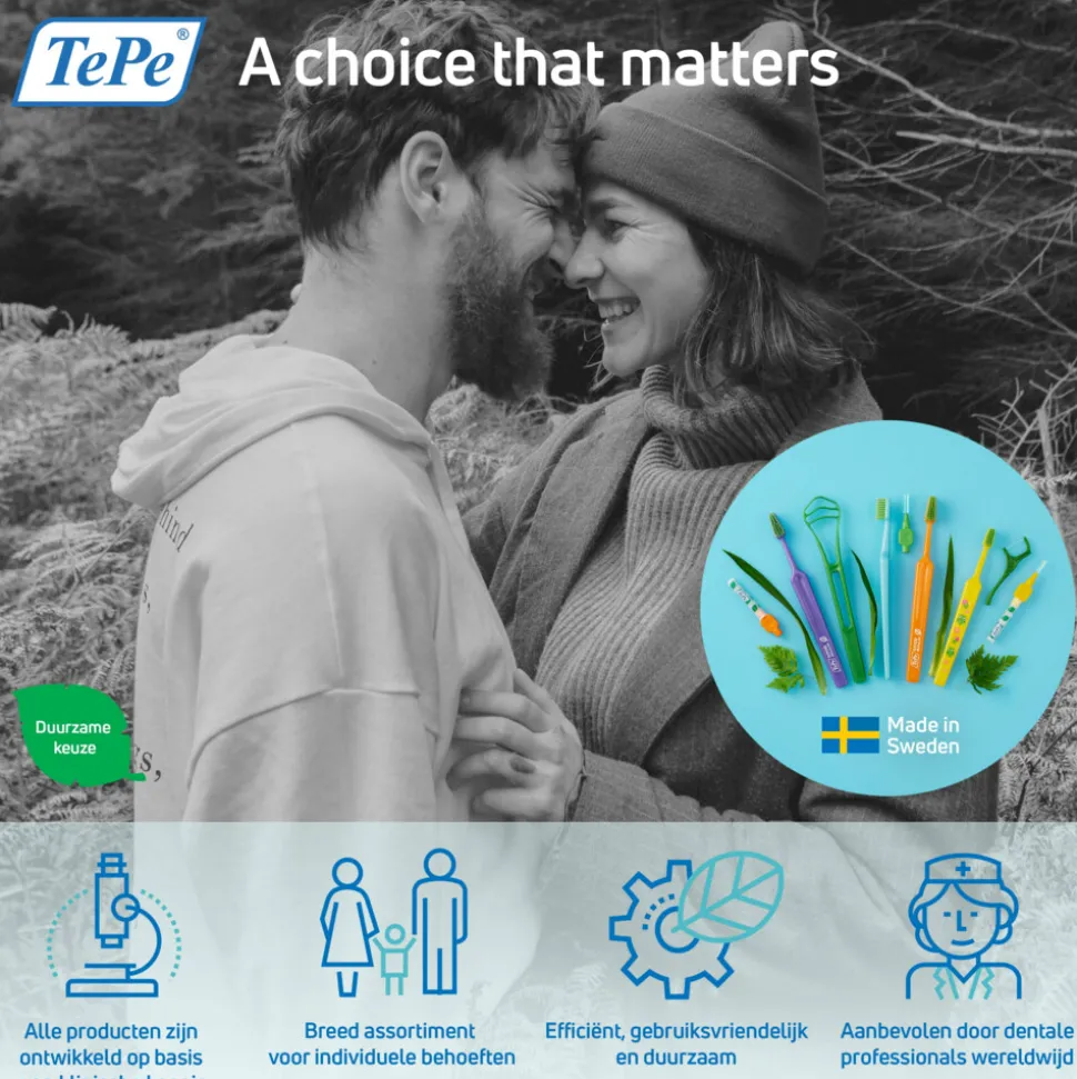 TePe Choice™ Soft Tandenborstel Roze 3 stuks