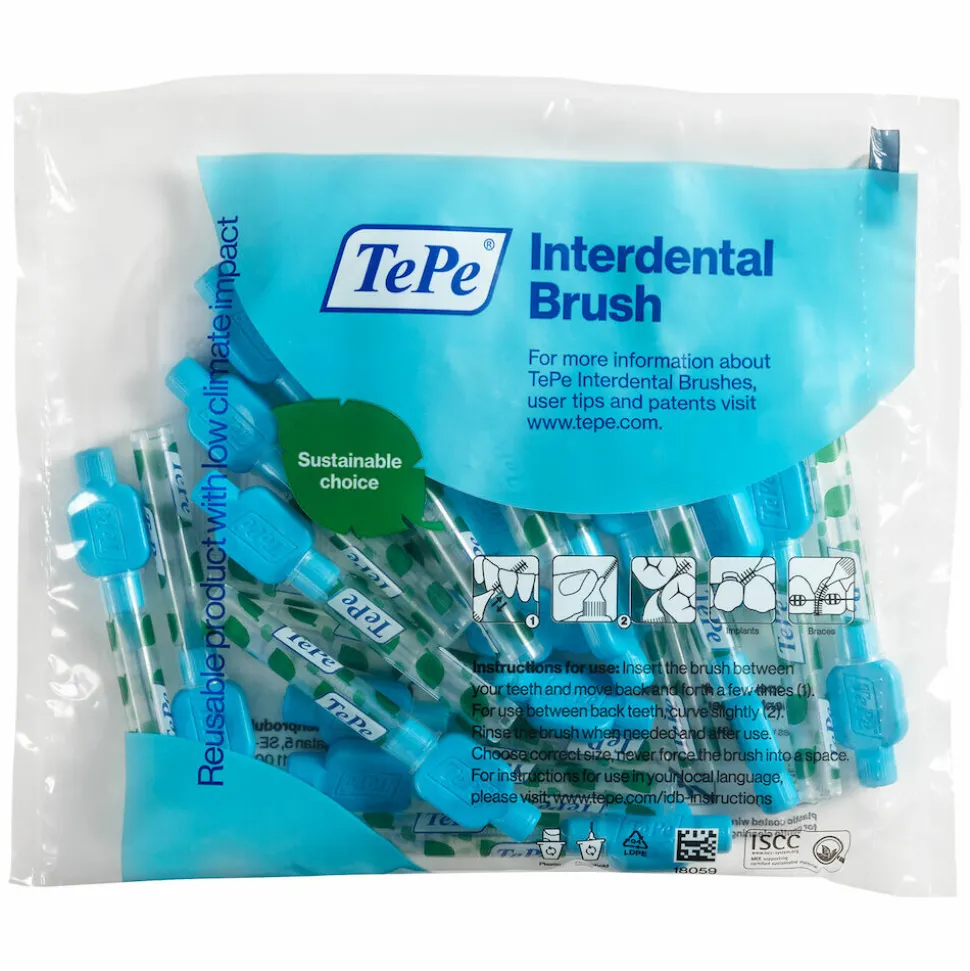TePe Interdentale Ragers Original 0,6 mm Blauw 20 stuks