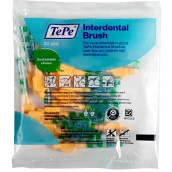 TePe Interdentale Ragers Extra Soft 0,45 mm Maat 1 Lichtoranje 20 stuks
