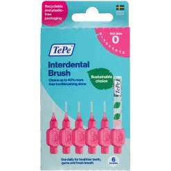 TePe Interdentale Ragers Original 0,4 mm Roze 6 stuks