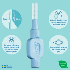 TePe Ragers Extra Zacht 1,1 mm Lichtlila 6 stuks