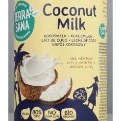 Terrasana Kokosmelk 22% Vet 400 ml