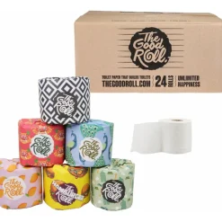 The Good Roll Recycled Toiletpapier Cheerful Choice 2-laags 24 stuks