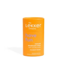 The Lekker Company Deodorant Stick Have Fun Mandarijn & Citroen 40 gr