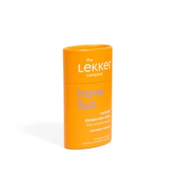 The Lekker Company Deodorant Stick Have Fun Mandarijn & Citroen 40 gr