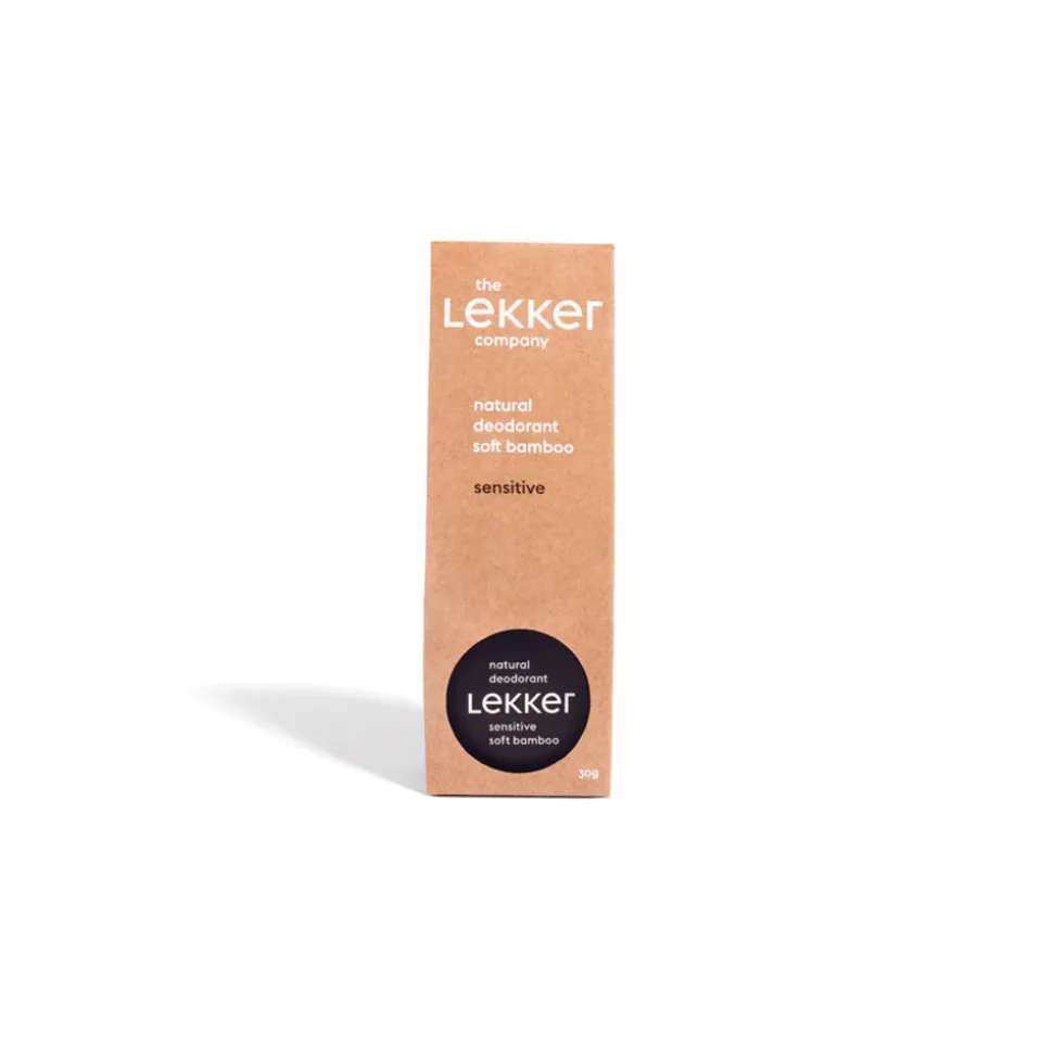 The Lekker Company Deodorant Sensitive soft bamboo 30 gr