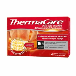 Thermacare Promopack Rugpijn Verlichting 4 stuks
