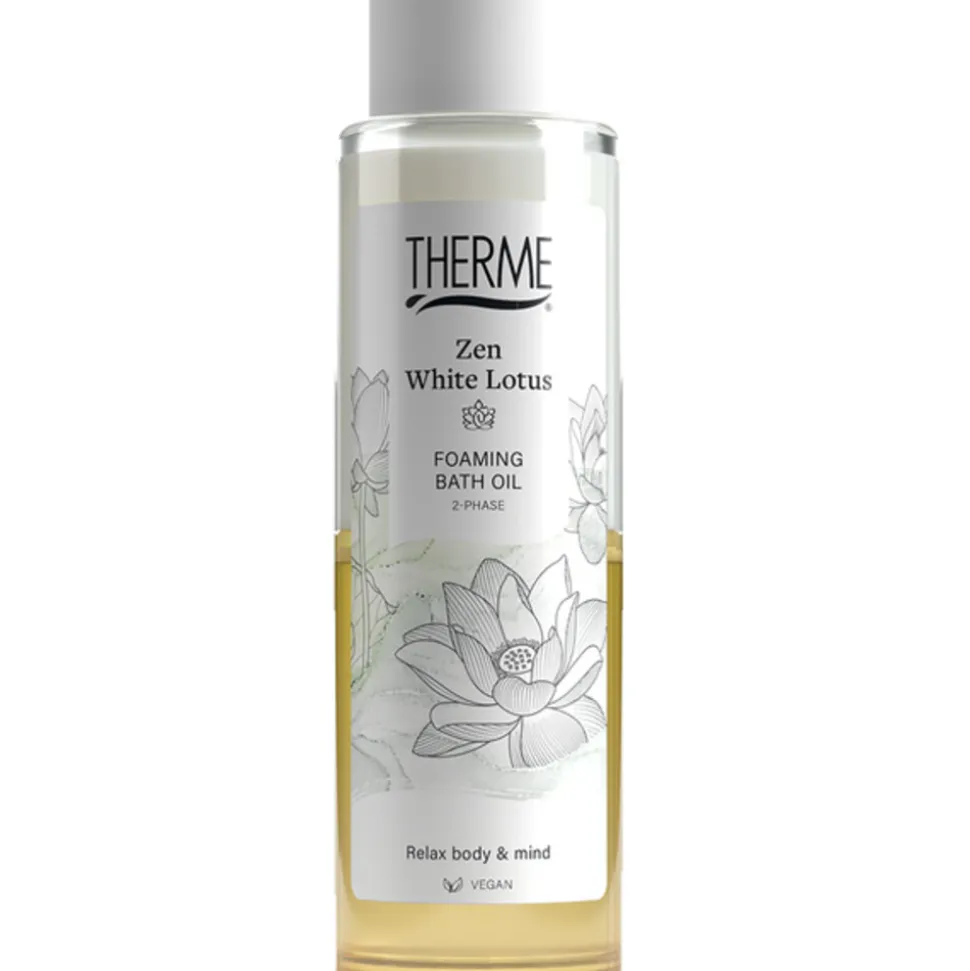 Therme Foaming Bath Oil Zen White Lotus 400 ml