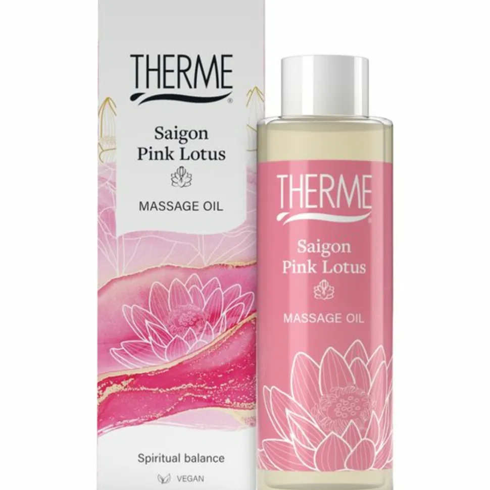 Therme Massage Olie Saigon Pink Lotus 125 ml