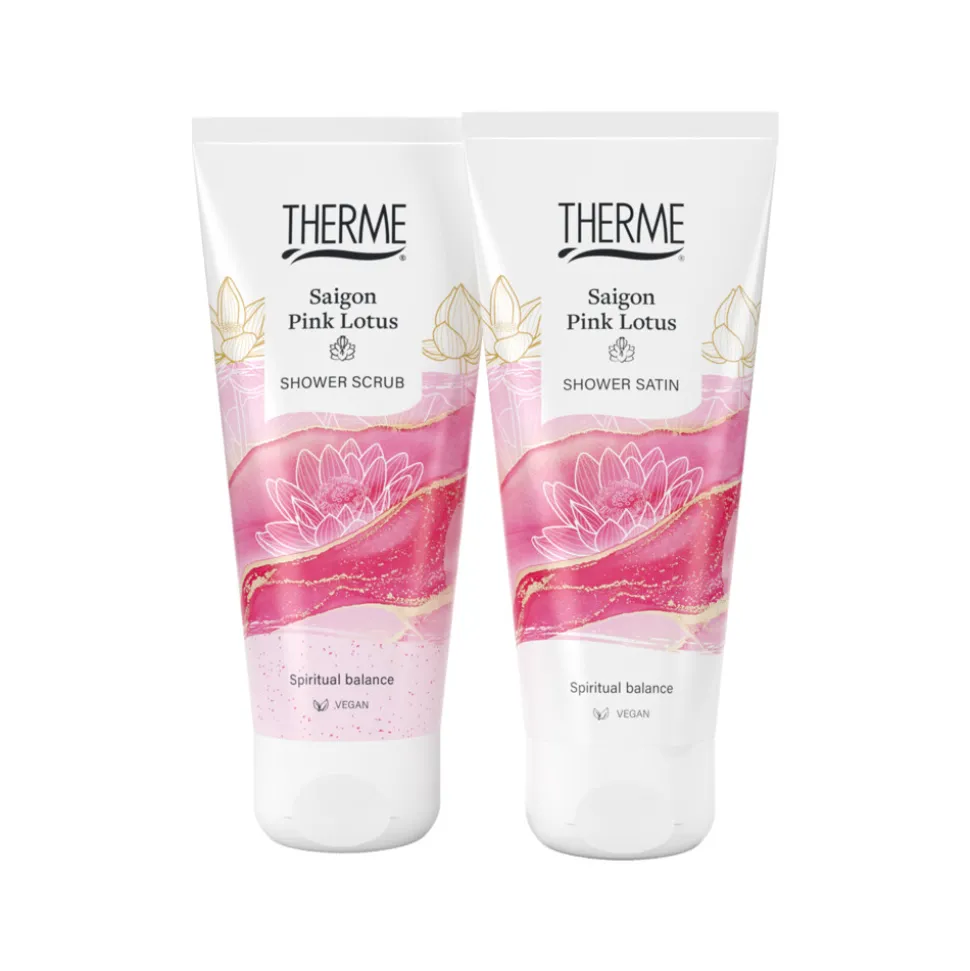 Therme Shower Treatment Geschenkset Saigon Pink Lotus 1 set