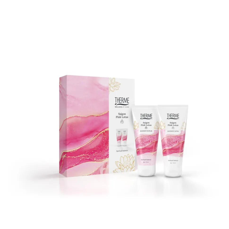 Therme Shower Treatment Geschenkset Saigon Pink Lotus 1 set