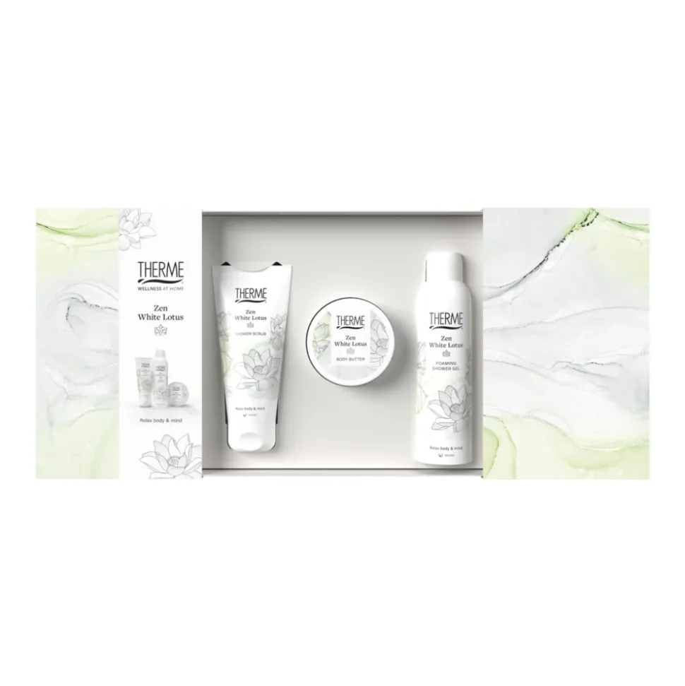 Therme Wellness Treatment Geschenkset Zen White Lotus 1 set