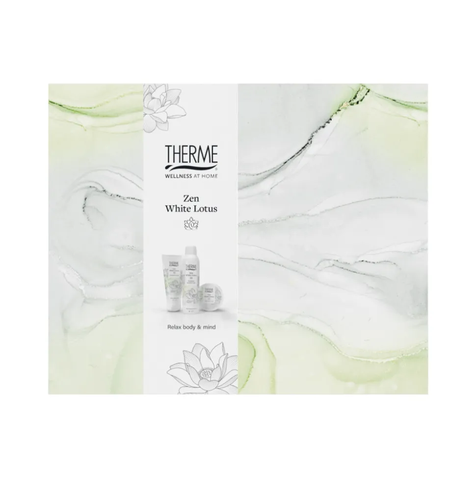 Therme Wellness Treatment Geschenkset Zen White Lotus 1 set
