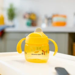 Tommee Tippee Close To Nature Drinkbeker First Trainer Cup Geel 4m+ 190 ml
