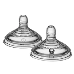 Tommee Tippee Closer to Nature Flesspeen 3+ mnd 2 stuks