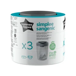 Tommee Tippee Simplee Sangenic Navulcassette 3 stuks