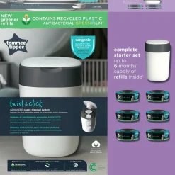 Tommee Tippee Twist & Click Starterset en 6 pak eco 1 set