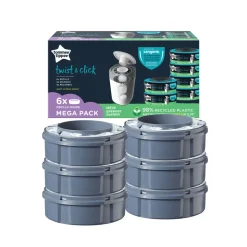 Tommee Tippee Twist & Click Navulcassettes 6 stuks