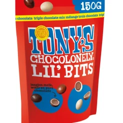 Tony's Chocolonely Lil'Bits Triple Chocolade Mix 150 gr
