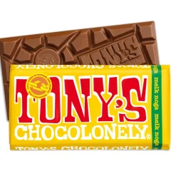 Tony's Chocolonely Melk Noga 180 gr