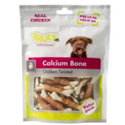Truly Hondensnack Calcium Bone Chicken Twisted 90 gr