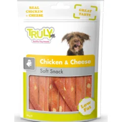 Truly Hondensnack Chicken & Cheese 90 gr