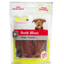 Truly Hondensnack Dog Slices Chew Duck 90 gr