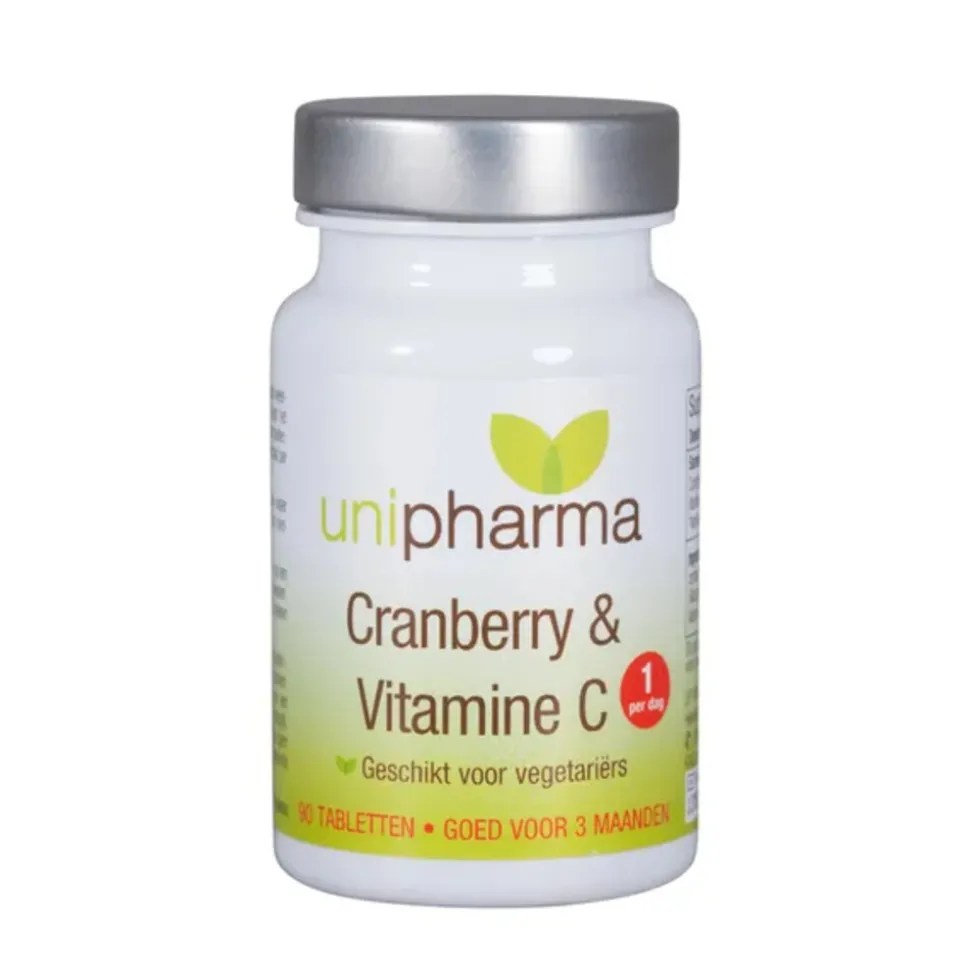 Unipharma Cranberry & Vitamine C 90 tabletten