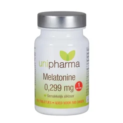 Unipharma Melatonine Puur 0,299mg 500 tabletten