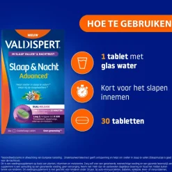 Valdispert Slaap & Nacht Advanced 30 tabletten