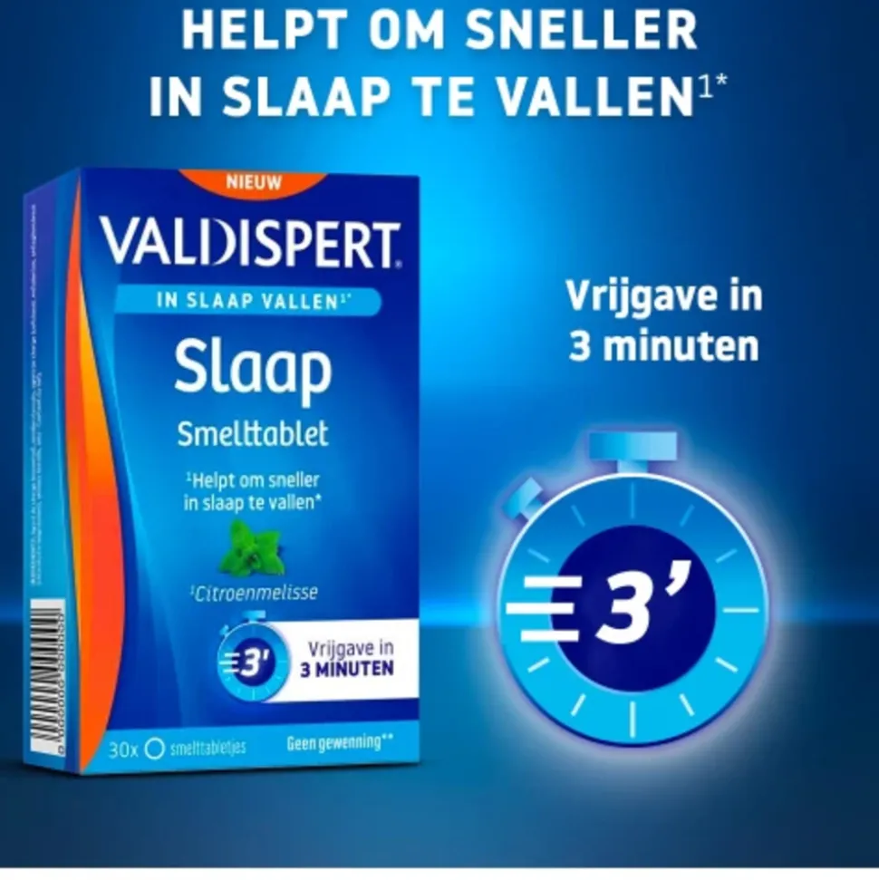 Valdispert Valdispert Slaap 30 smelttabletten