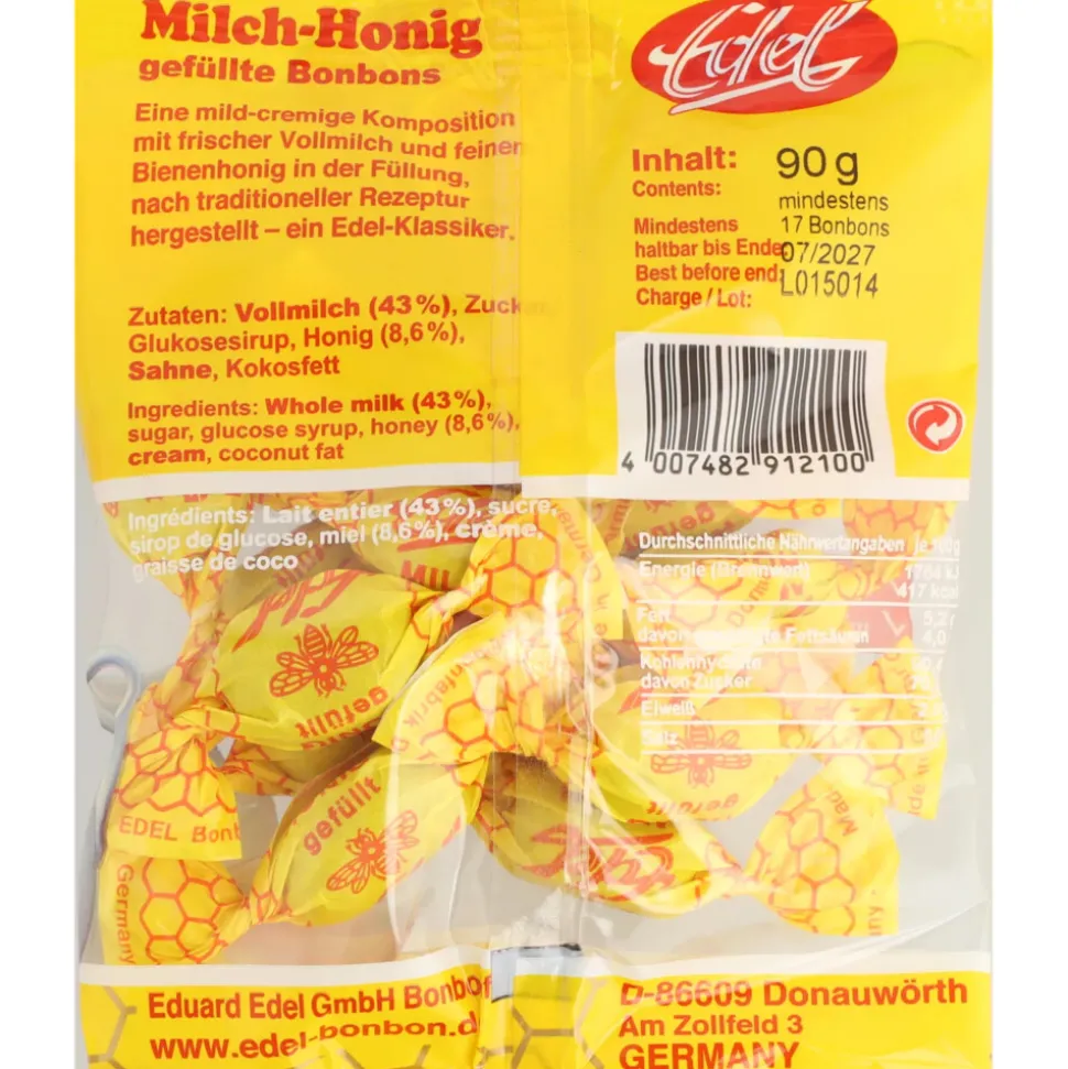 Van vliet Honingbonbons Melk 90 gr