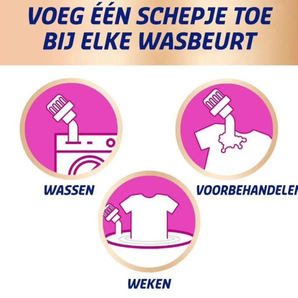 Vanish Oxi Action Poeder Witte Was 1500 gr