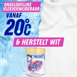 Vanish Oxi Action Wasbooster Poeder Witte Was 470 gr