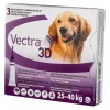 Vectra Anti-vlo & Teek 3D Hond L 25-40 kg 3 stuks