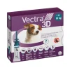 Vectra Anti-vlo & Teek 3D Hond S 4-10 kg 3 stuks