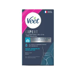 Veet Expert Koude Waxstrips Bikini Sensitive 16 stuks