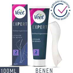 Veet Expert Ontharingscrème Benen 100 ml