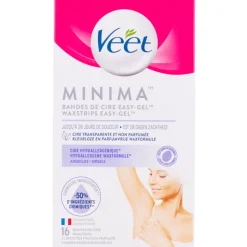 Veet Koude Waxstrips Minima Oksels Hypoallergeen 16 stuks