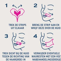 Veet Koude Waxstrips Pure Gezicht Hypoallergeen 20 stuks