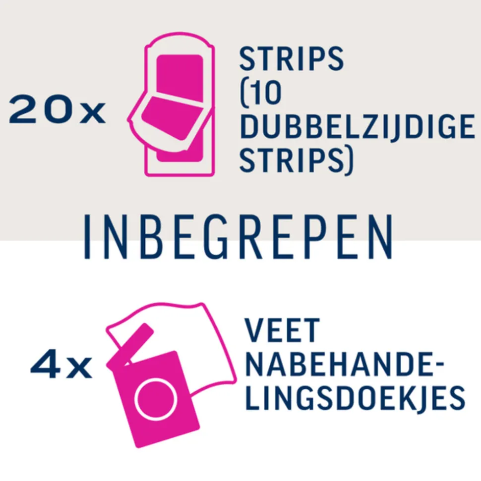 Veet Koude Waxstrips Pure Gezicht Hypoallergeen 20 stuks