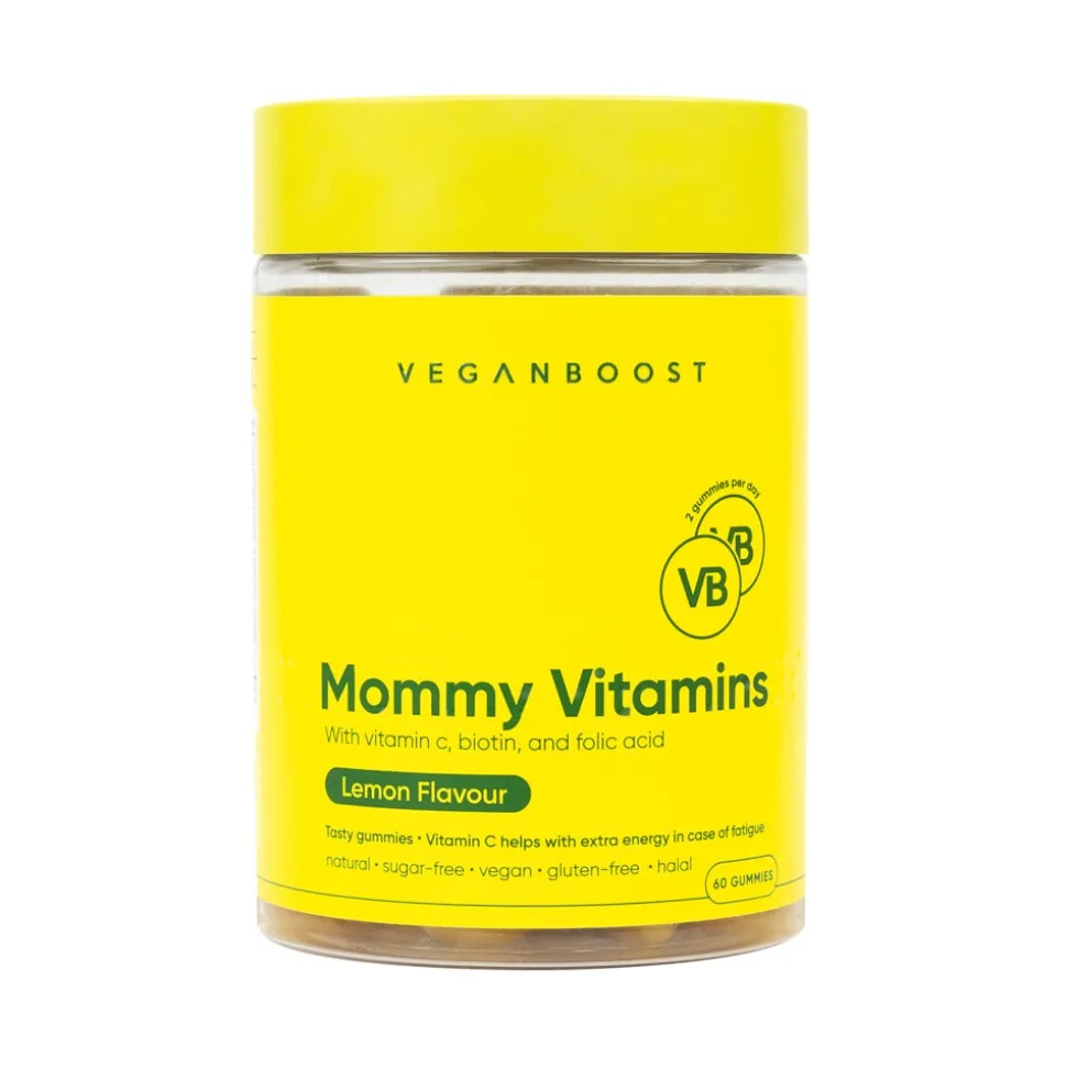 Veganboost Hair Vitamins Mommy Lemon 60 gummies