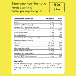 Veganboost Hair Vitamins Mommy Lemon 60 gummies