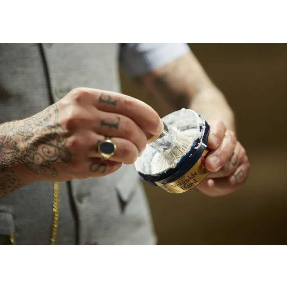 Vergulde Hand Originele Scheerkwast