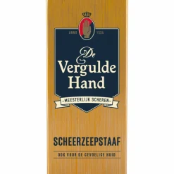 Vergulde Hand Scheerzeepstaaf 75 gr